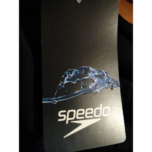 Speedo Womens Black Pro LT Stretch Scoop-Neck One-Piece Swimsuit Size 6 / 32 NWT - Picture 5 of 6